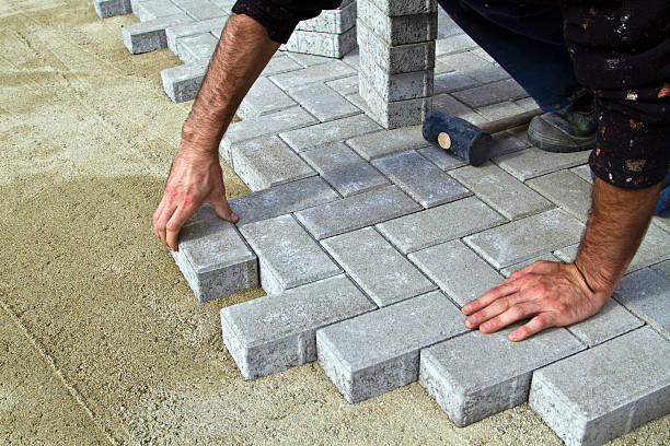 Permeable Paver Driveway in Morgans Point Resort, TX